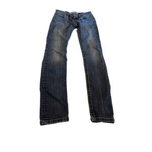BKE Denim Sabrina Jeans Blue Wash Stretchy‎ Skinny Fit Womens Size 24R